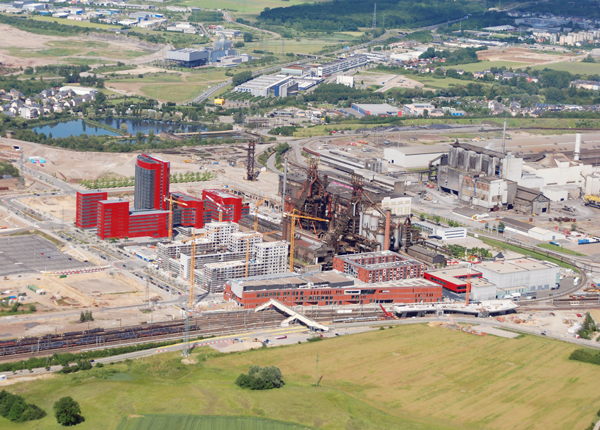 Belval reconversion industrielle
