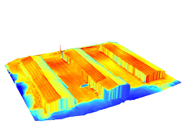 Image thermique 3D (carré de l'escadron)