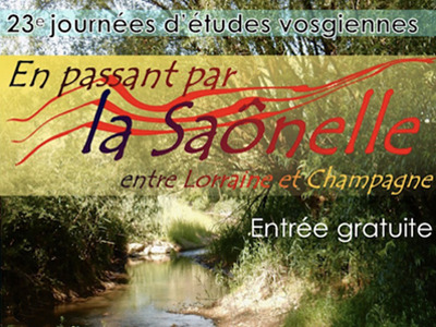 23e Journées d’Études Vosgiennes