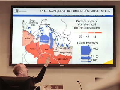 « Travailleur frontalier en Grand Est » : Retour sur la conférence de presse et la table ronde organisées à Metz