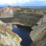Ancienne mine de cuivre de la Zarza (Sierra Morena, Espagne, avril 2009)