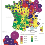 Géographie de la pandémie de Covid 19 en France. Données du 17 mai 2020