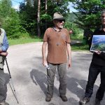 De gauche à droite : Jacques Le Roux, Jean-François Thomas, Dominique Harmand. Cliché Jean-Jacques Macaire.