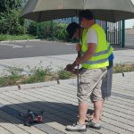 Vue du drone (mission du 17 juin 2022)