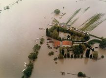 Argancy, le port de plaisance - 11 avril 1983