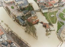 Metz, ancien moulin des Thermes - 11 avril 1983