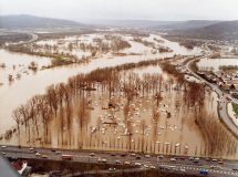 Le camping de Moulins-lès-Metz - 11 avril 1983