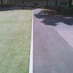 Photo 3 : Image visible des nouveaux revêtements et de l’ombre portée (caméra FLIR). Rémy Claverie / Cerema ©