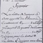 L’habillage des cartes : titre, contenu, échelle métrique (ADMM B 12 058)