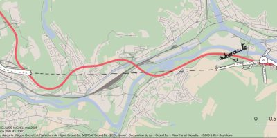 Carte mentale géoréférencée. Paul Claude Michel (2025). Venir à l'école : autonomie infantile dans les mobilités scolaires